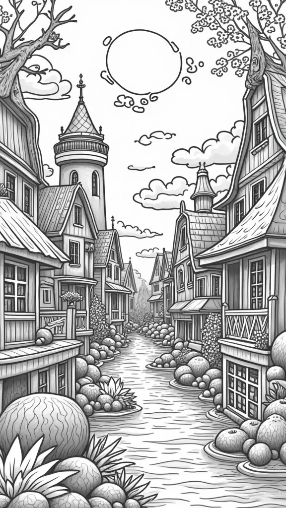 big picture coloring pages